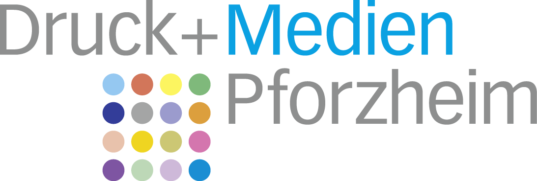 Druck+Medien Pforzheim Logo